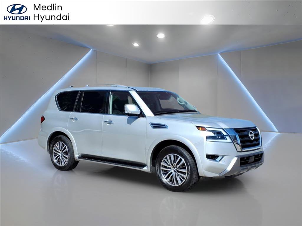 Used 2024 Nissan Armada SL w/ Captain's Chairs Package