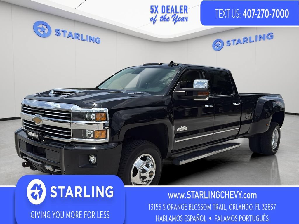 Used 2017 Chevrolet Silverado 3500 High Country w/ Duramax Plus Package