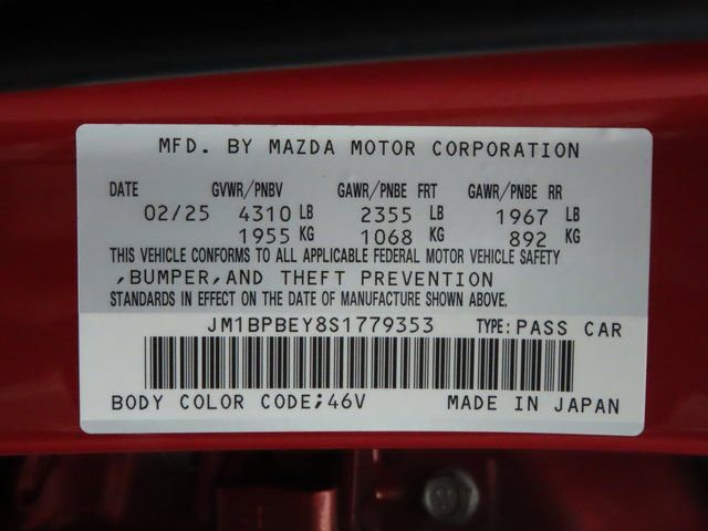 Used 2025 MAZDA MAZDA3 2.5 Turbo Sedan w/Premium Plus image 36