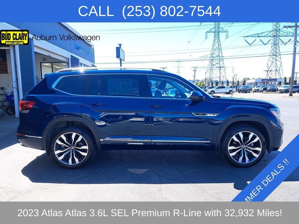 Used 2023 Volkswagen Atlas SEL Premium AWD/4WD image 2