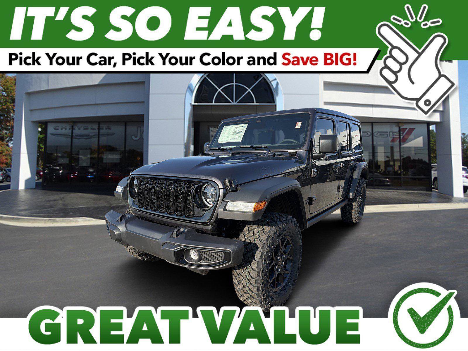 New 2026 Jeep Wrangler Willys