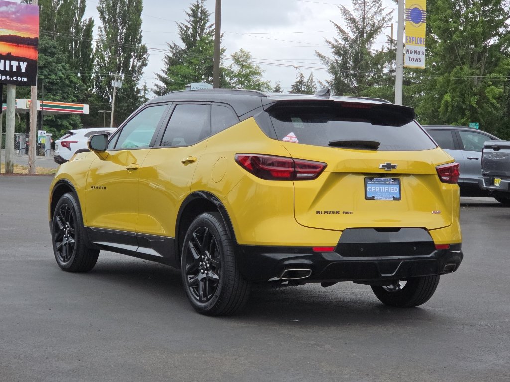 Certified 2023 Chevrolet Blazer RS AWD/4WD image 4