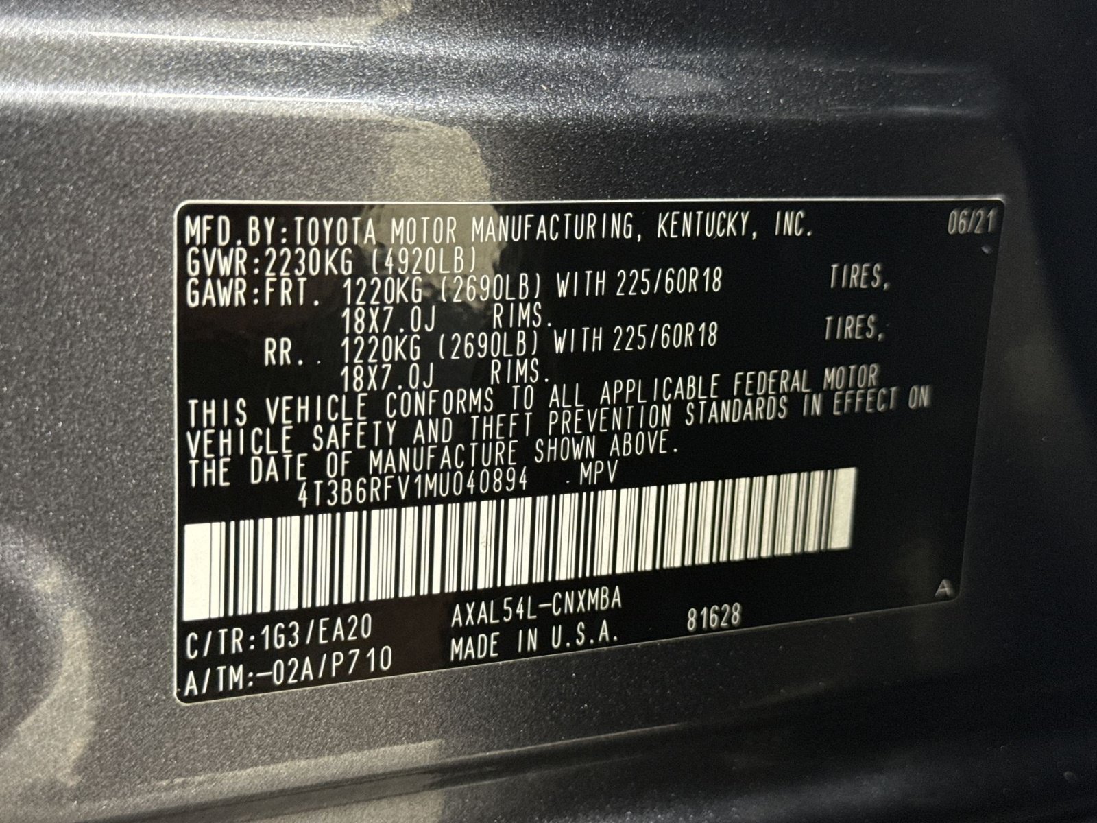 Used 2021 Toyota RAV4 XLE Premium AWD/4WD image 42