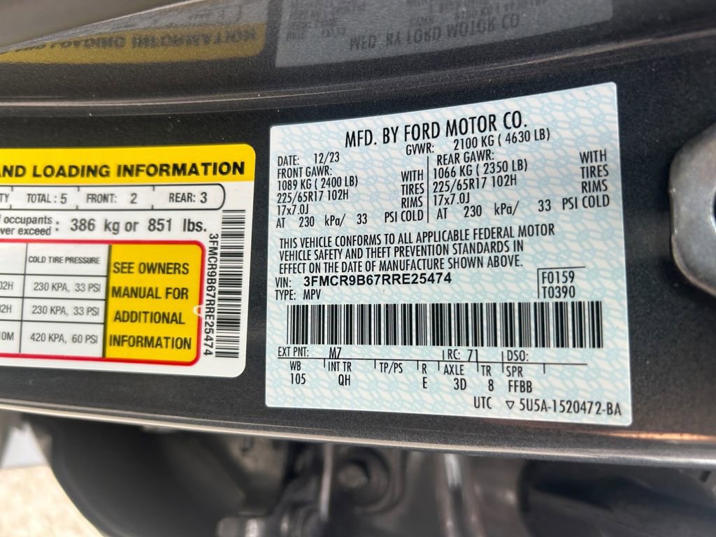 Used 2024 Ford Bronco Sport Big Bend image 34