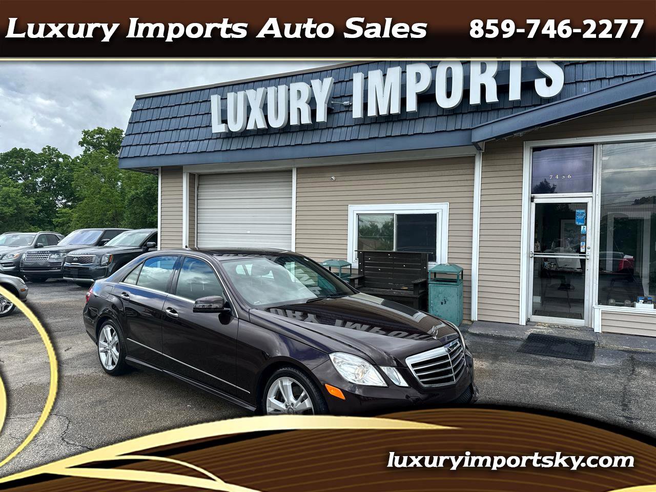 Used 2013 Mercedes-Benz E 350 4MATIC Sedan