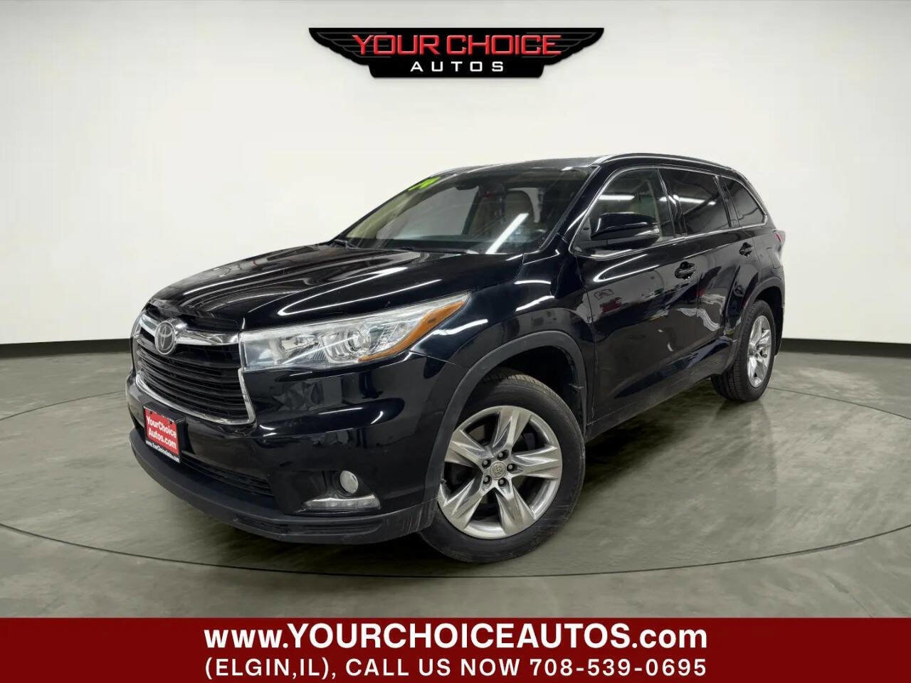 Used 2014 Toyota Highlander Limited w/ Driver Technology Package AWD/4WD image 1