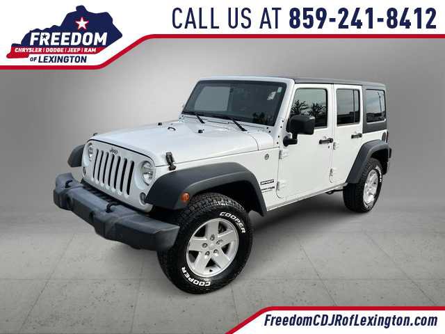 Certified 2018 Jeep Wrangler Unlimited Sport S