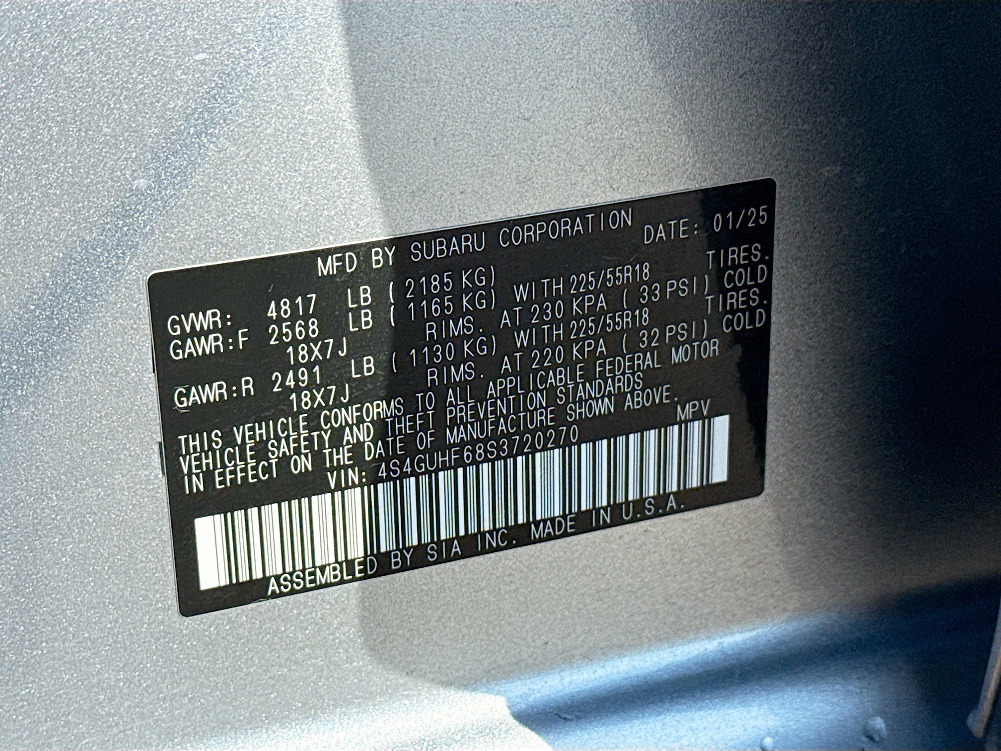 Certified 2025 Subaru Crosstrek 2.5i Sport w/ Popular Package #3A image 42