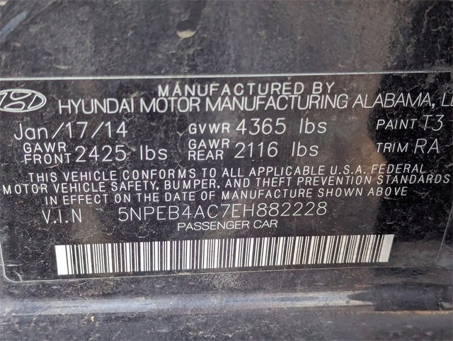 Used 2014 Hyundai Sonata GLS w/ Popular Equipment Group 2 image 11