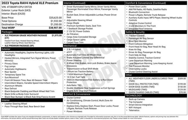 Used 2023 Toyota RAV4 XLE Premium image 37