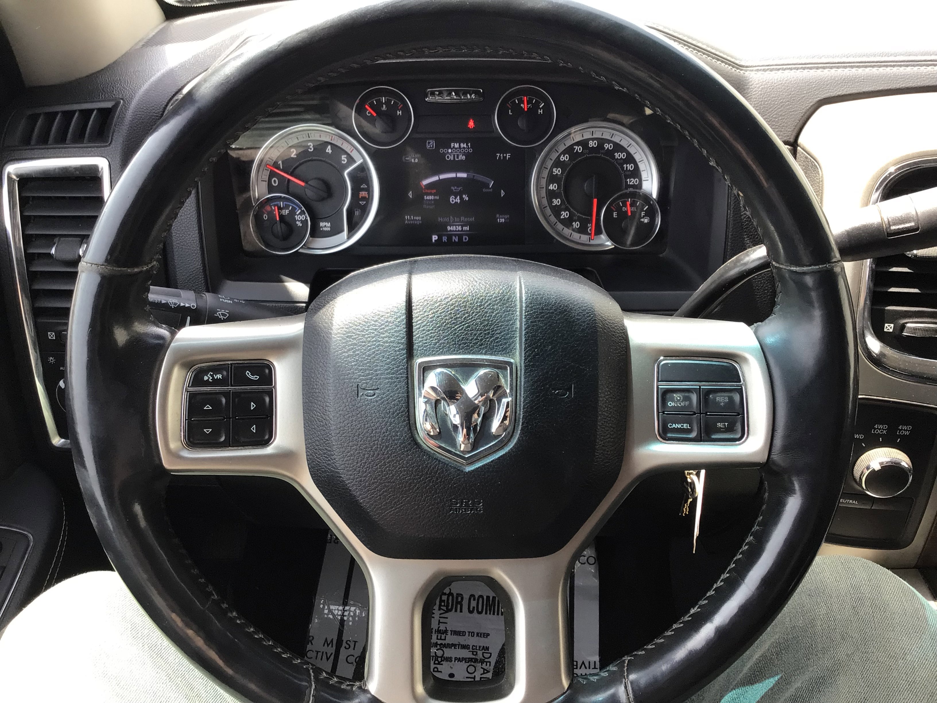 Used 2015 RAM 3500 Laramie w/ Cold Weather Group AWD/4WD image 13