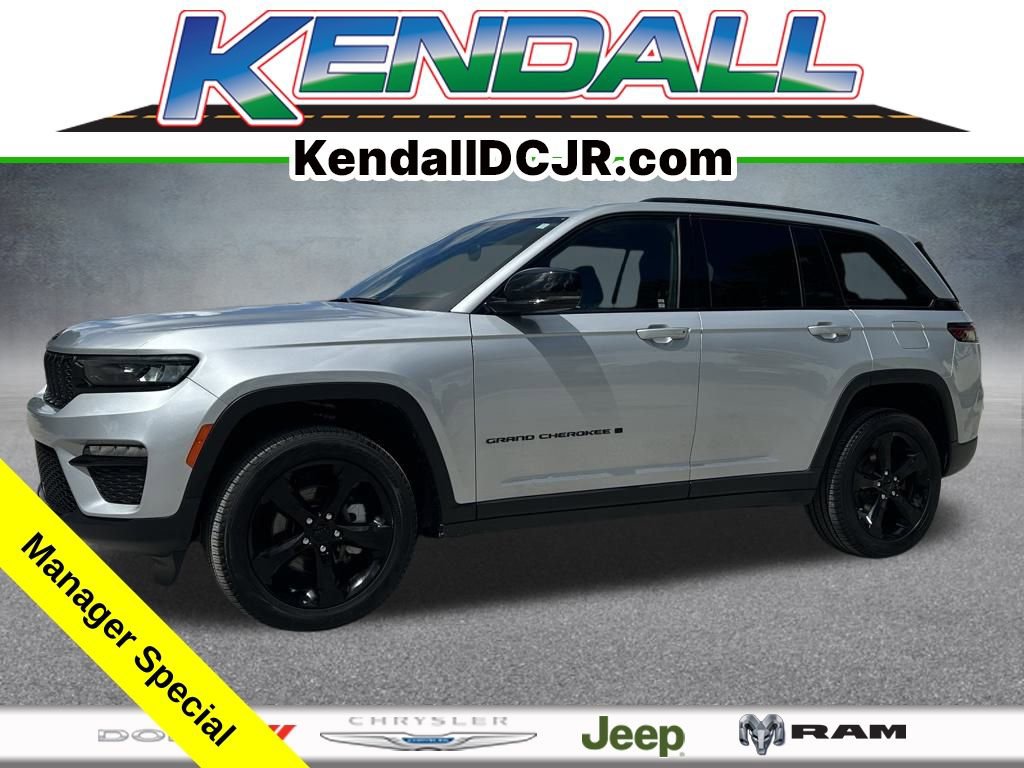 Certified 2024 Jeep Grand Cherokee Limited w/ Black Appearance Package