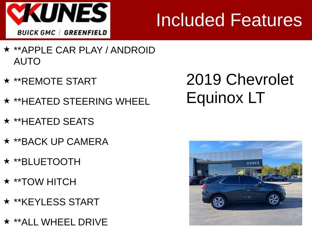 Used 2019 Chevrolet Equinox LT image 2