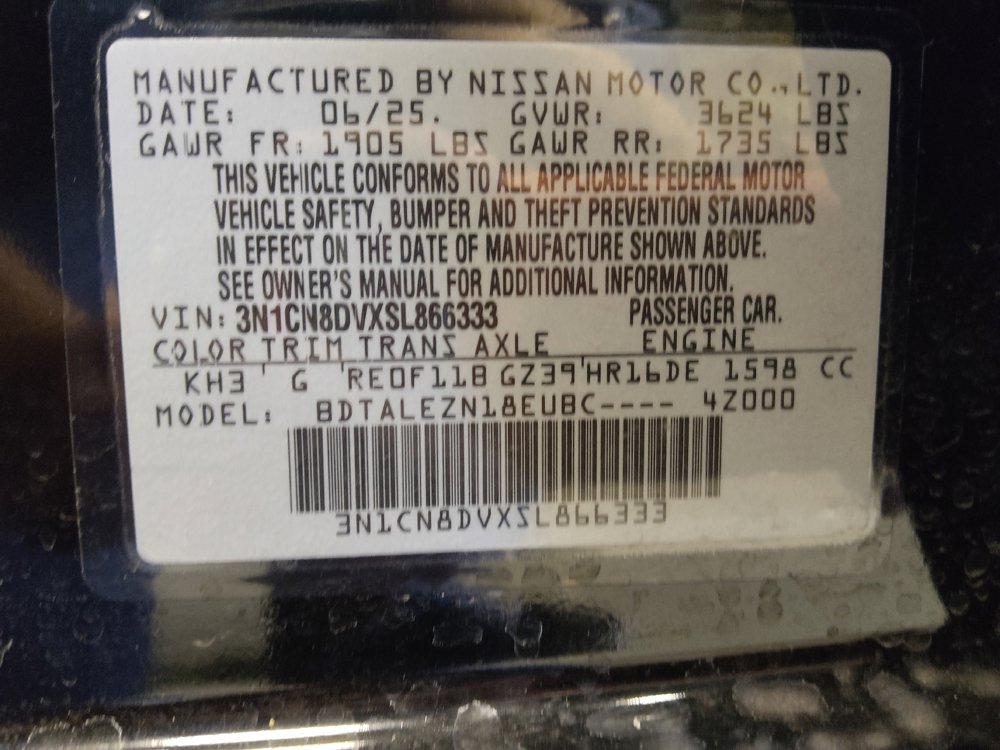 Used 2025 Nissan Versa S w/ S Plus Package image 33