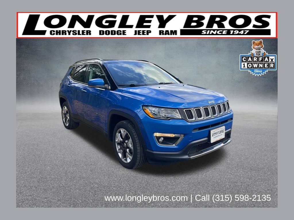 Used 2019 Jeep Compass Limited w/ Safety & Security Group