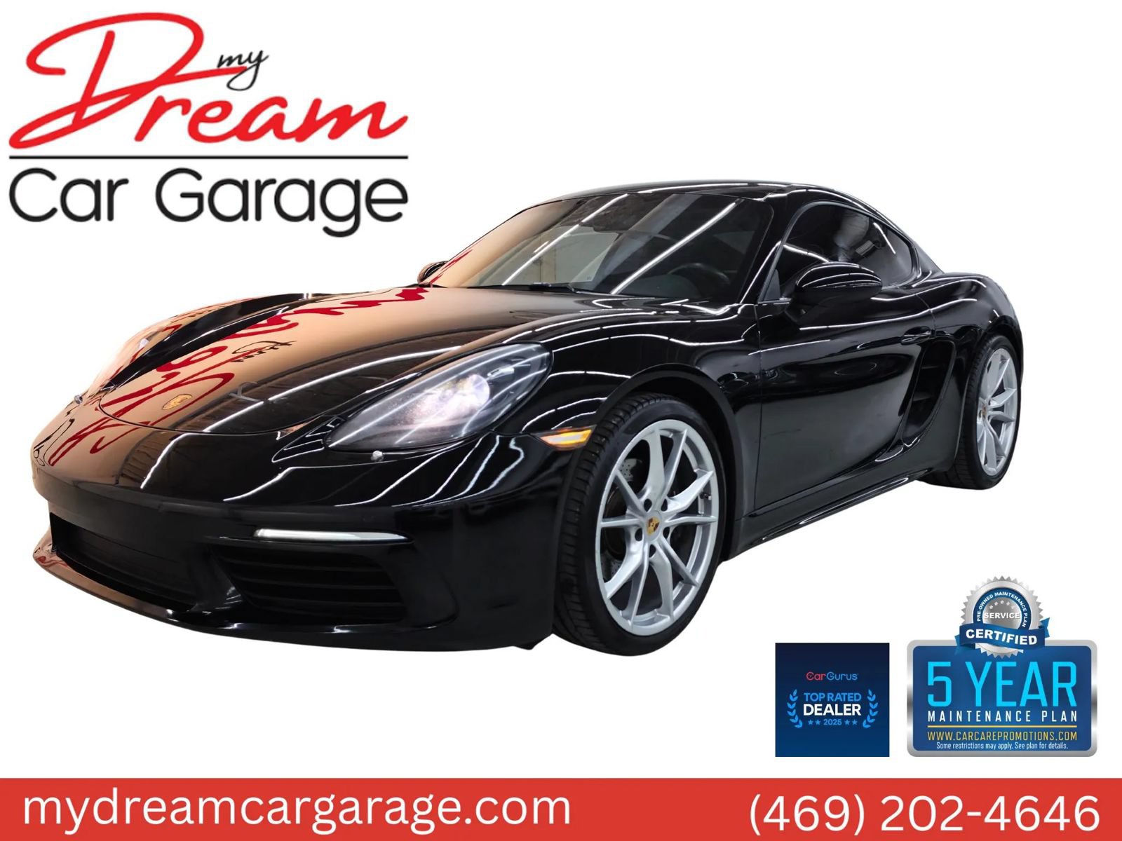 Used 2017 Porsche 718 Cayman RWD image 1