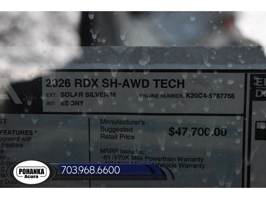 New 2026 Acura RDX SH-AWD w/ Technology Package image 40