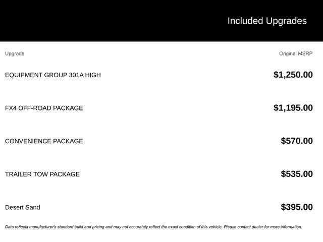 New 2025 Ford Ranger XLT w/ Equipment Group 301A High image 3