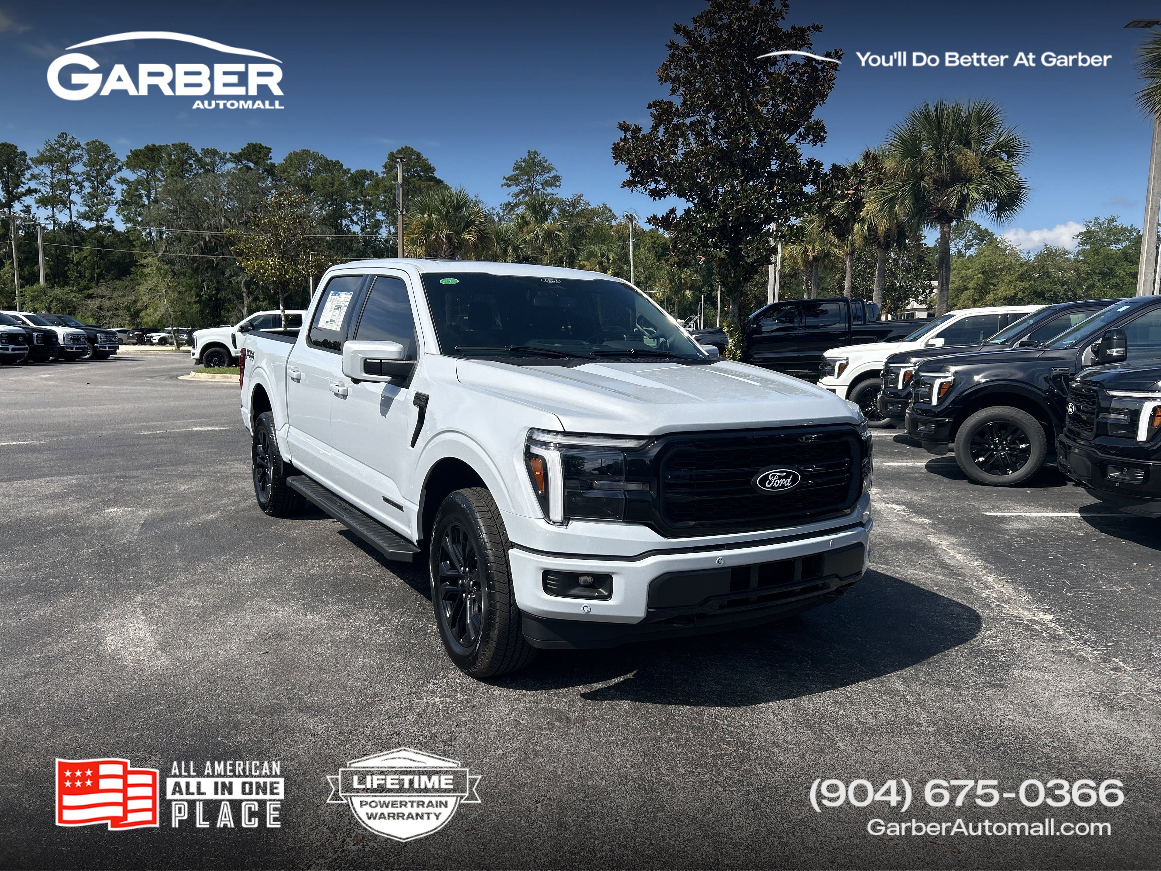 New 2025 Ford F150 Lariat w/ Equipment Group 501A Mid