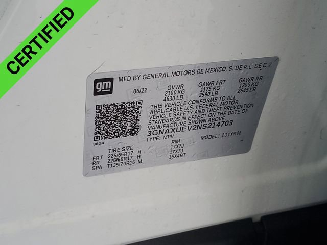 Certified 2022 Chevrolet Equinox LT image 32