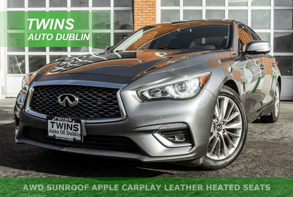 Used 2021 INFINITI Q50 Luxe image 1