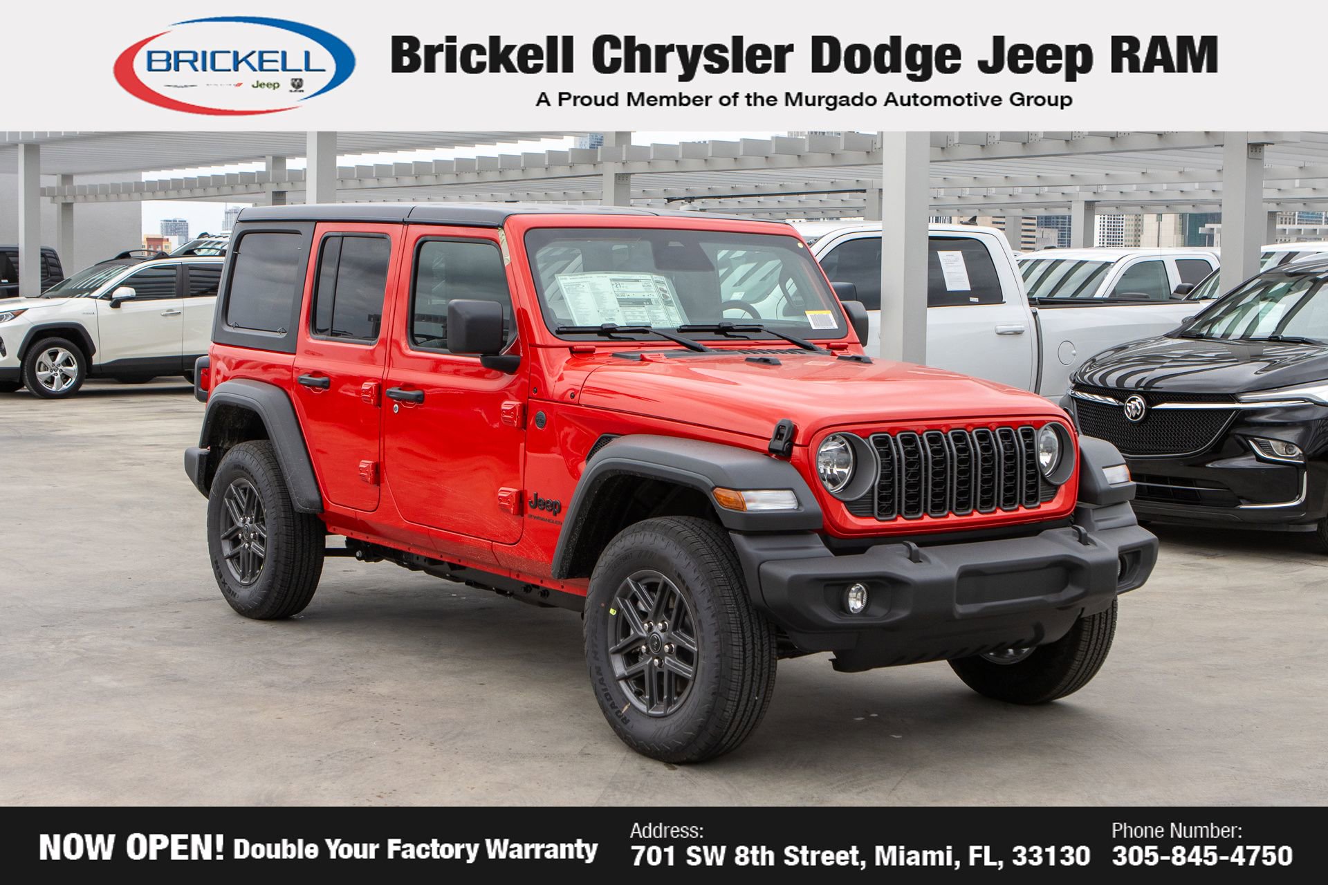 New 2026 Jeep Wrangler Sport S image 3