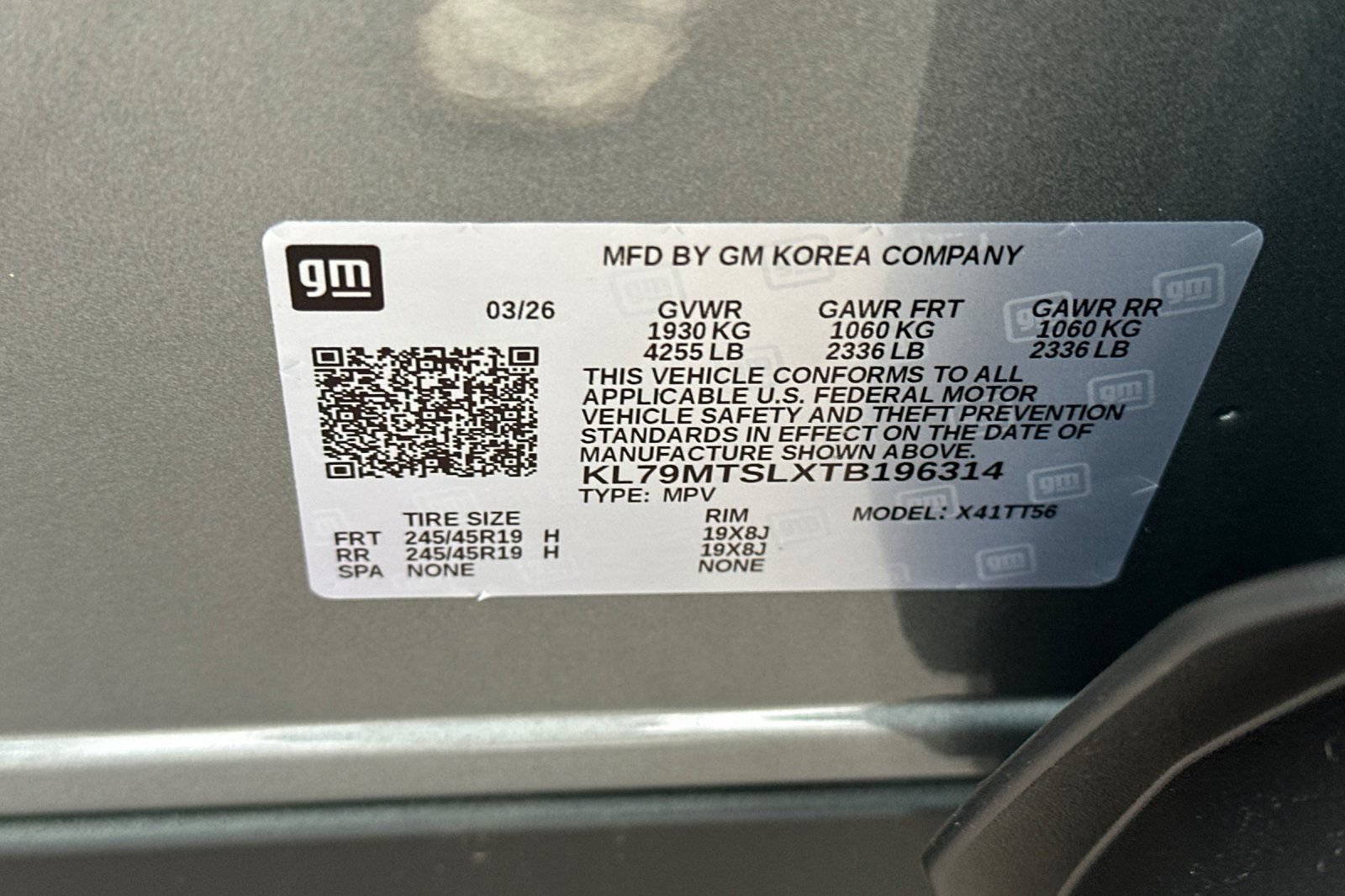 New 2026 Chevrolet TrailBlazer RS w/ Driver Confidence Package FWD image 27