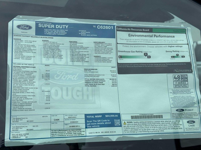 New 2026 Ford F250 Lariat image 23