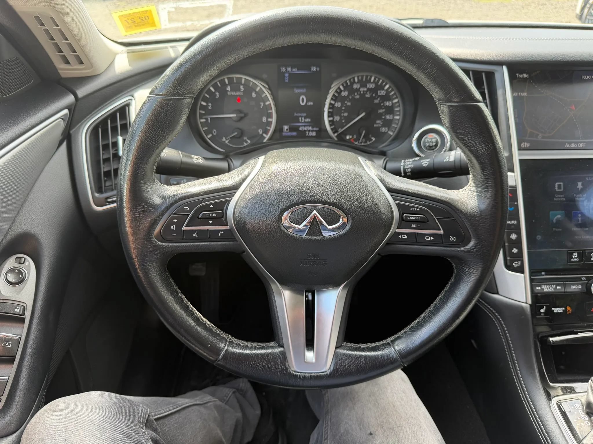 Used 2019 INFINITI Q50 Luxe w/ Essential Package (3.0T Luxe) AWD/4WD image 12