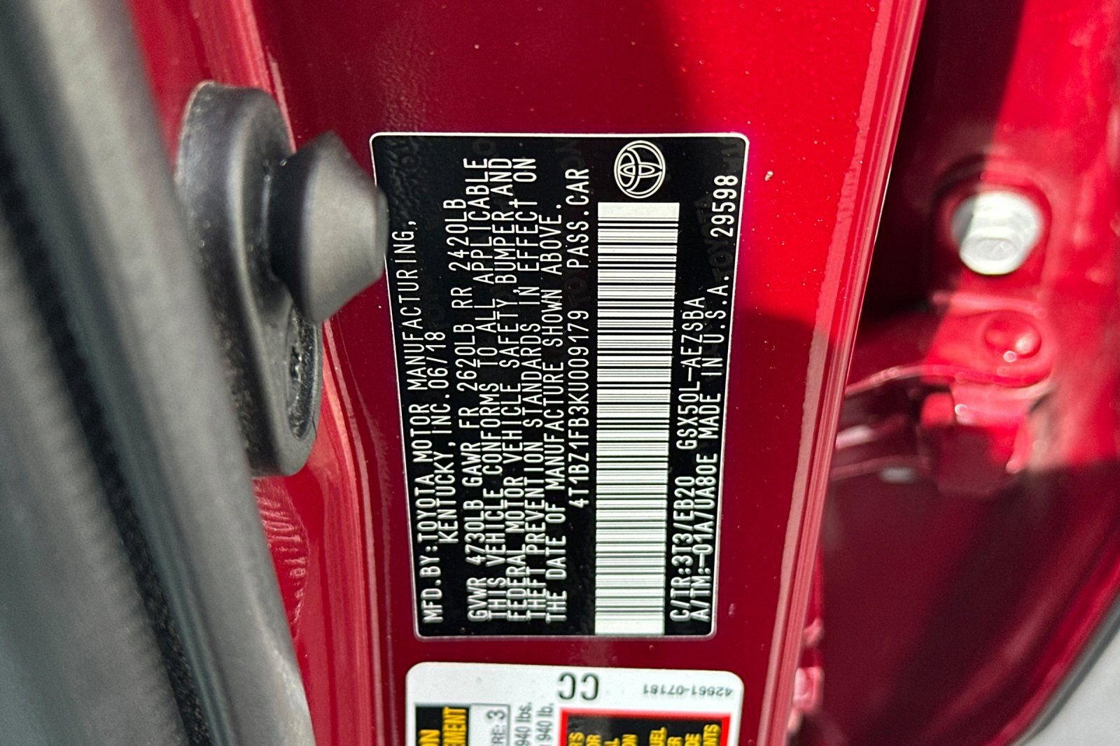 Used 2019 Toyota Avalon Touring w/ Advanced Safety Package image 28