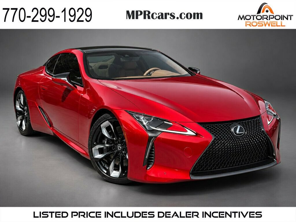 Used 2024 Lexus LC 500 Coupe w/ Dynamic Handling Package RWD image 1
