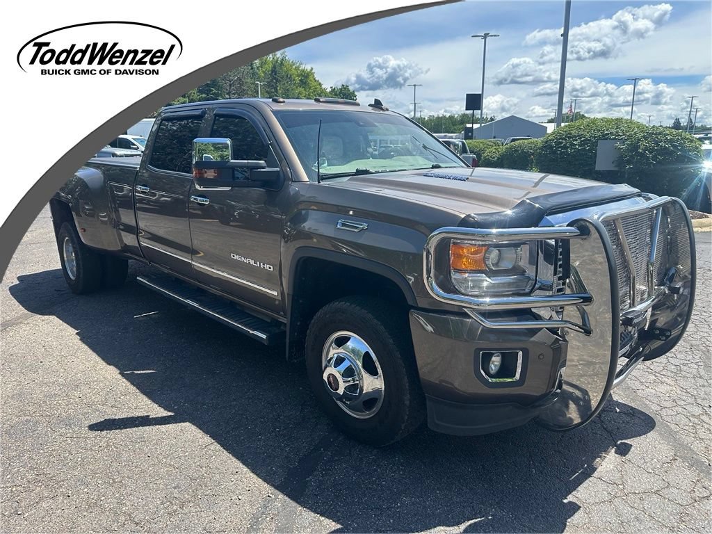 Used 2015 GMC Sierra 3500 Denali w/ Duramax Plus Package RWD image 1