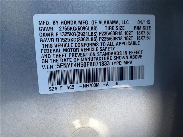 Used 2015 Honda Pilot EX-L image 15