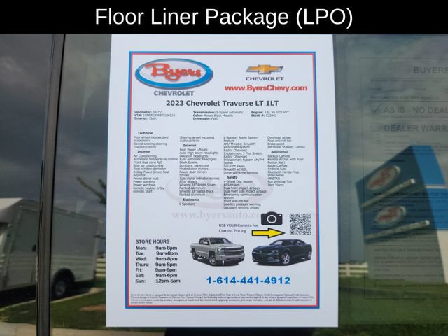 Used 2023 Chevrolet Traverse LT FWD image 13