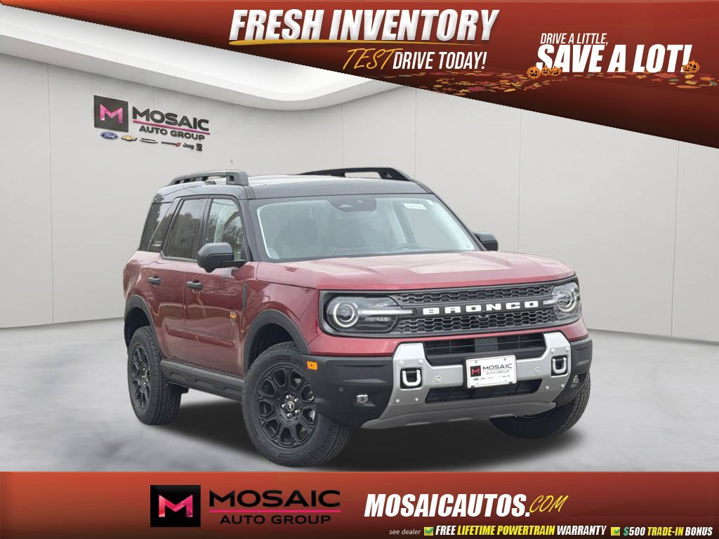 New 2026 Ford Bronco Sport Badlands w/ Badlands Tech Package AWD/4WD image 1