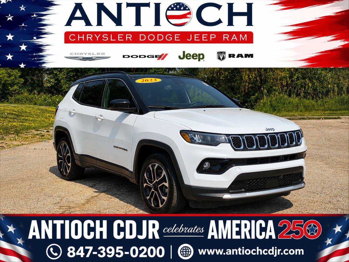Used 2023 Jeep Compass Limited AWD/4WD image 1