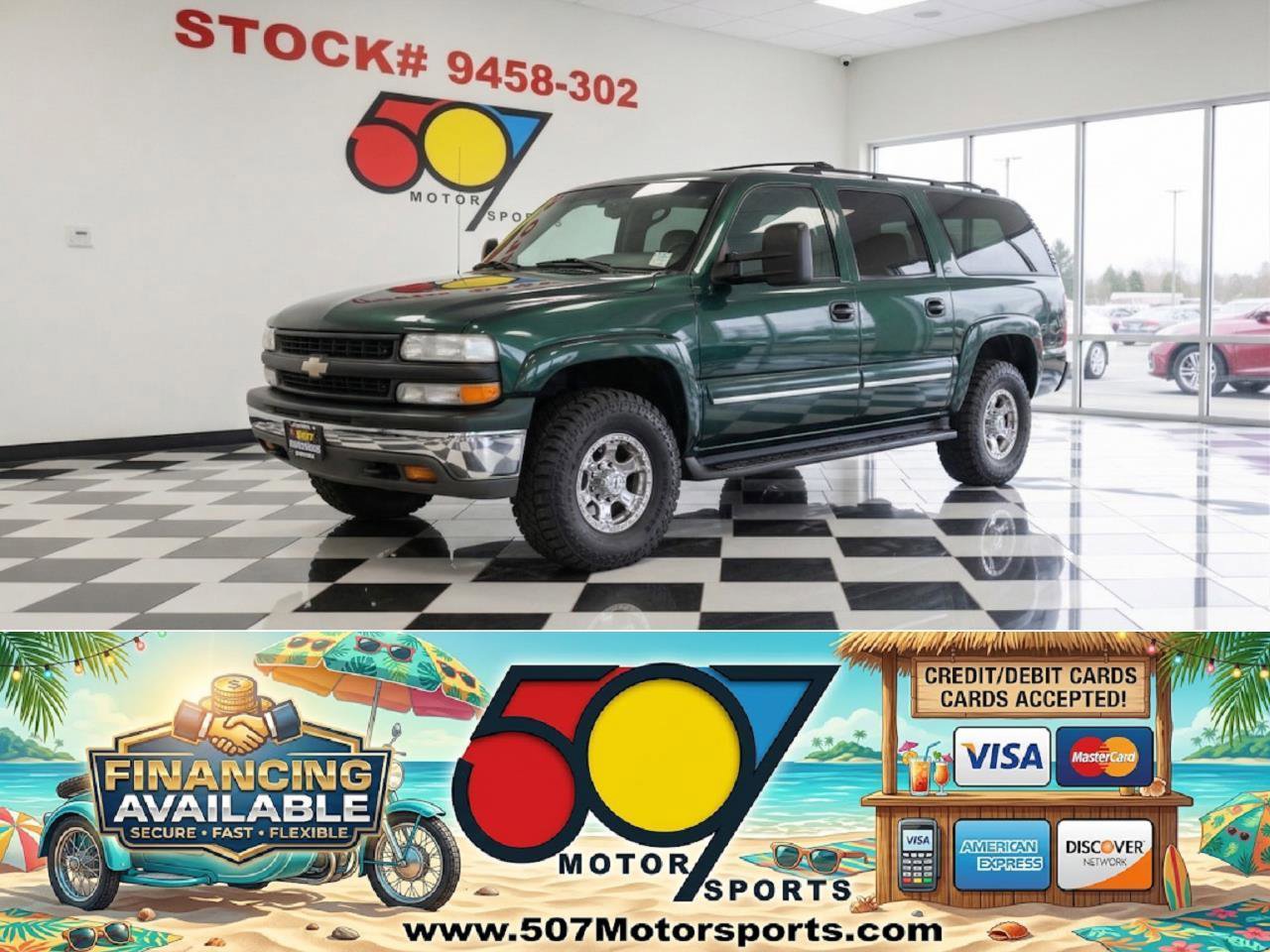Used 2001 Chevrolet Suburban 2500 LT w/ LT Preferred Equipment Group AWD/4WD image 1
