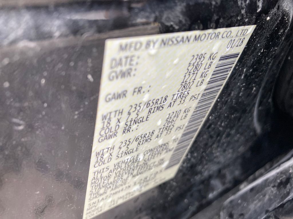 Used 2018 Nissan Murano SL w/ Moonroof Package image 34