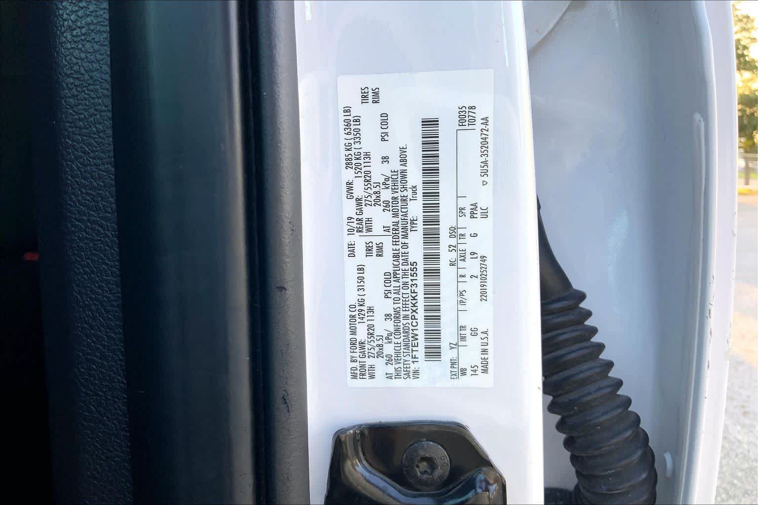 Used 2019 Ford F150 XL w/ Equipment Group 101A Mid RWD image 37
