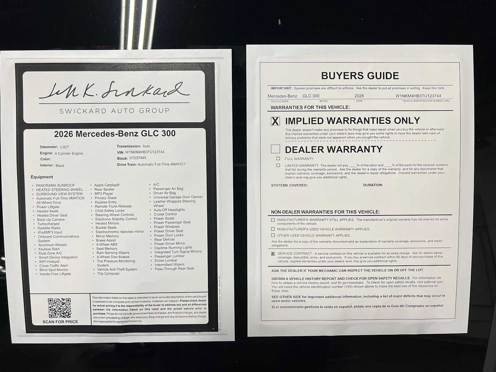 Used 2026 Mercedes-Benz GLC 300 4MATIC image 47