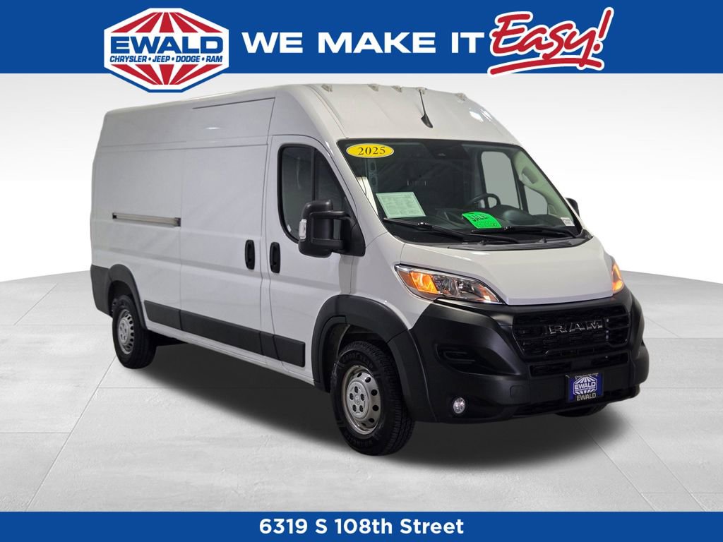 Used 2025 RAM ProMaster 2500 w/ Convenience Group FWD image 1