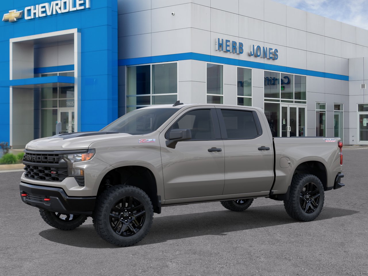New 2026 Chevrolet Silverado 1500 Custom Trail Boss w/ LPO, Dark Essentials Package AWD/4WD image 2