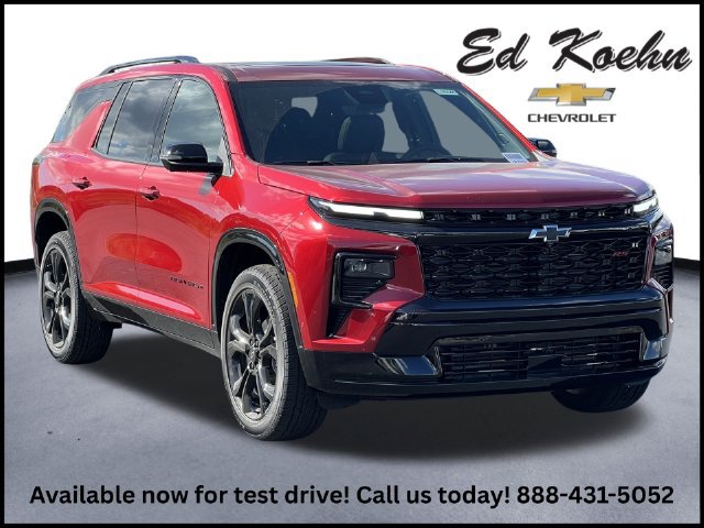 New 2027 Chevrolet Traverse RS w/ LPO, Floor Liner Package AWD/4WD image 1
