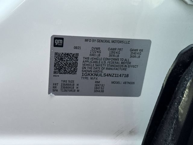 Used 2022 GMC Acadia SLT w/ Trailering Package AWD/4WD image 35