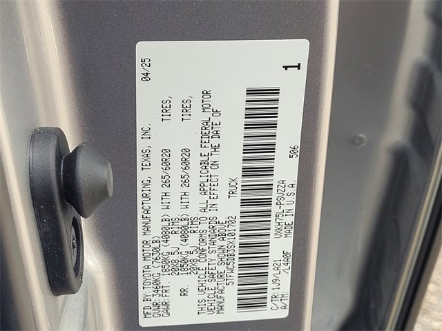 New 2025 Toyota Tundra Platinum image 20