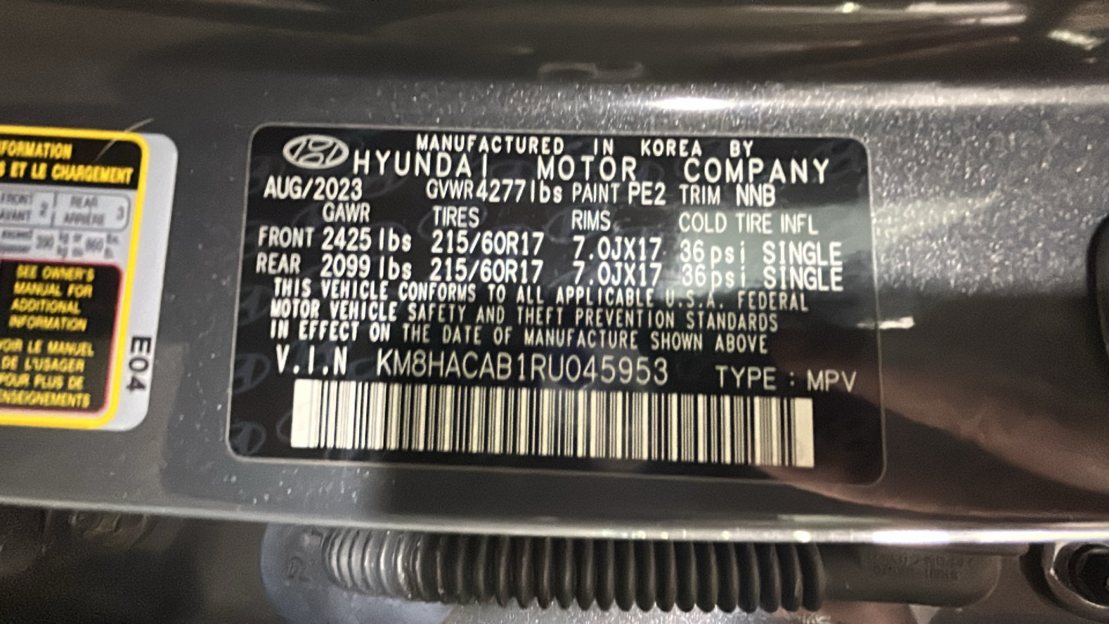Certified 2024 Hyundai Kona SE AWD/4WD image 13