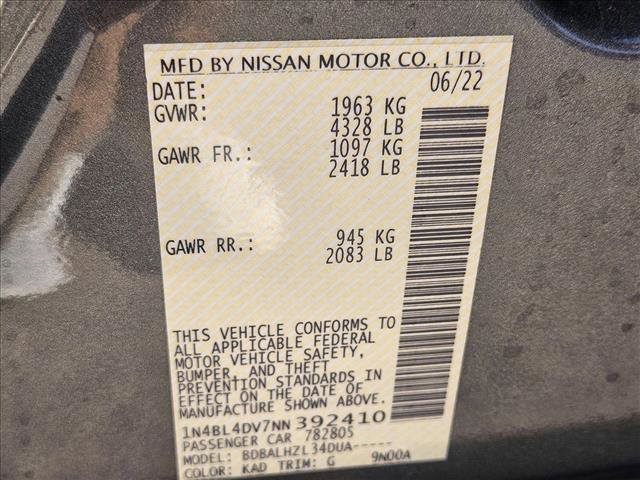 Used 2022 Nissan Altima 2.5 SV image 24