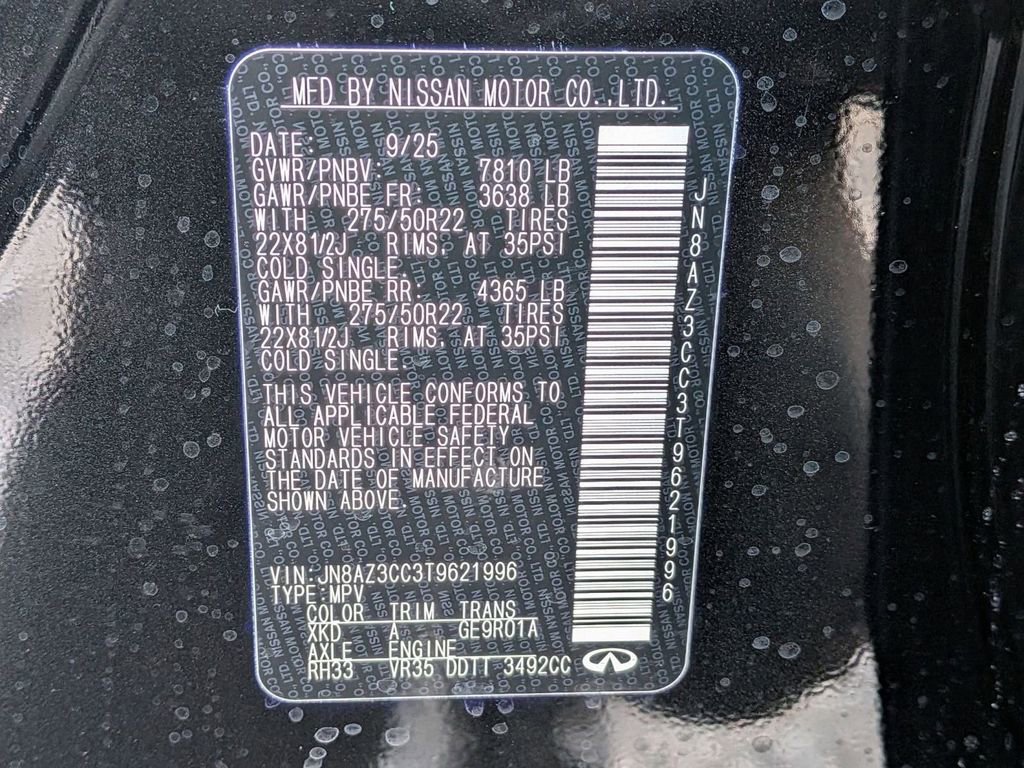 New 2026 INFINITI QX80 Autograph w/ Premium Cargo Package image 35