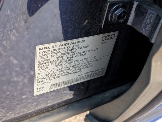 Used 2020 Audi SQ7 Prestige w/ Prestige Package AWD/4WD image 16