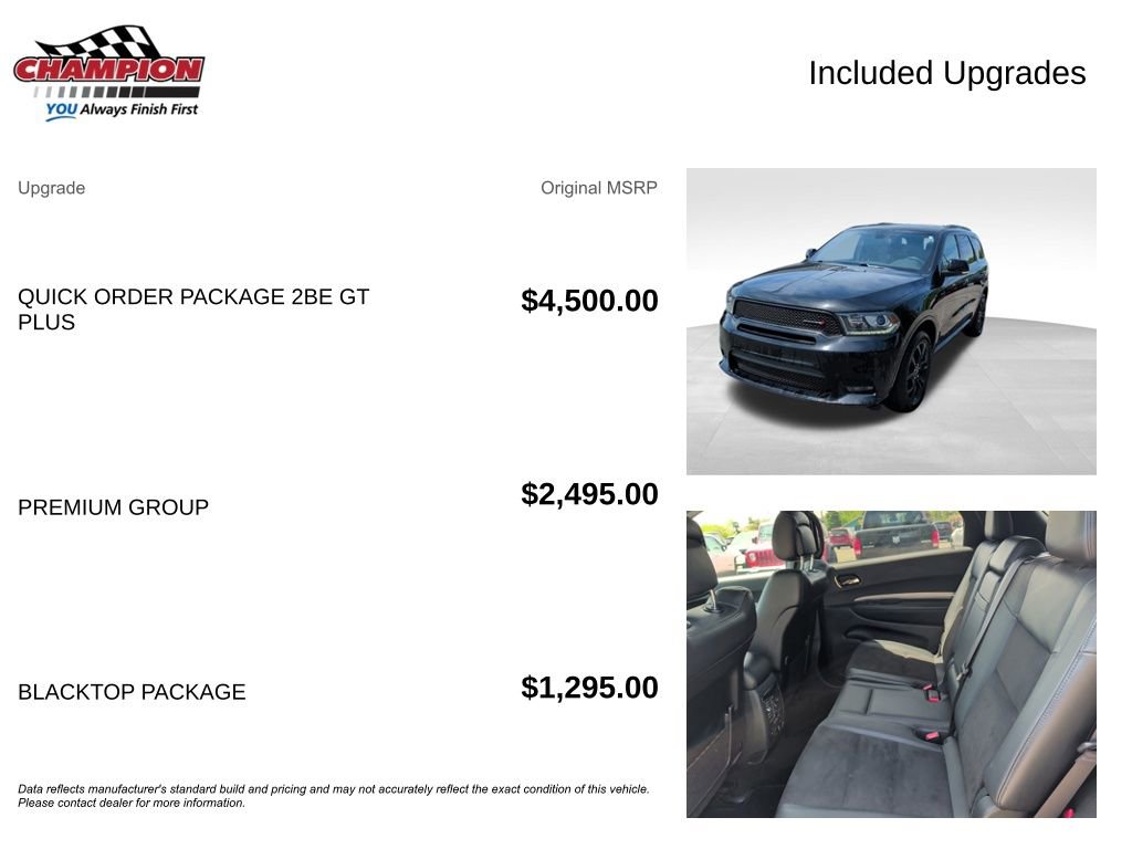 Used 2020 Dodge Durango GT AWD/4WD image 7